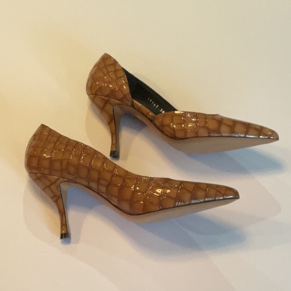 Dries Van Noten like new leather heels in Camel Size 8 (Italian 38) - Picture 6 of 12